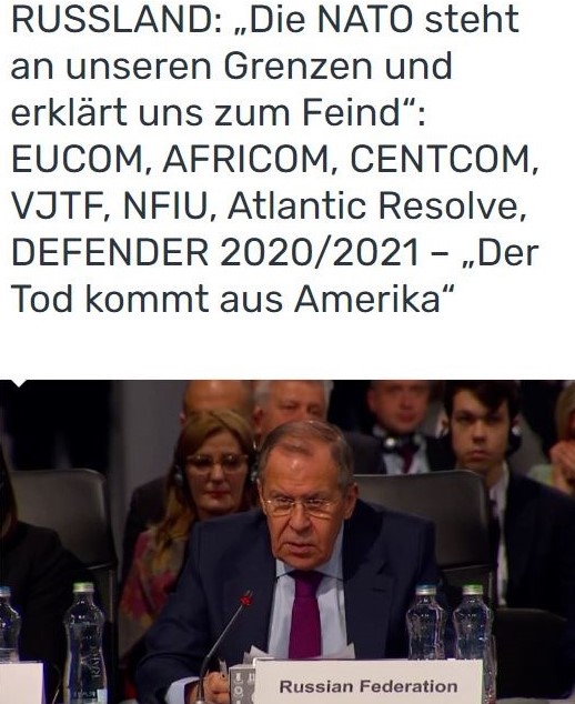Russlands Bedrohung durch die NATO