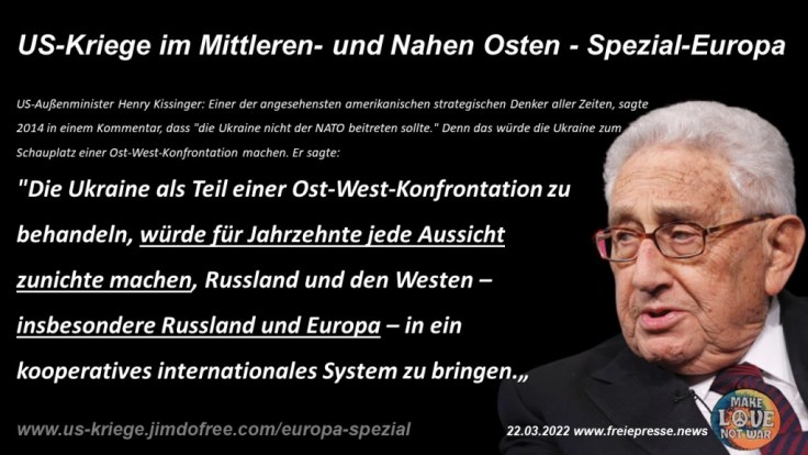 Henry Kissinger zur Ukraine 
