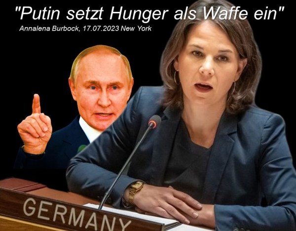"Putin setzt Hunger als Waffe ein"
