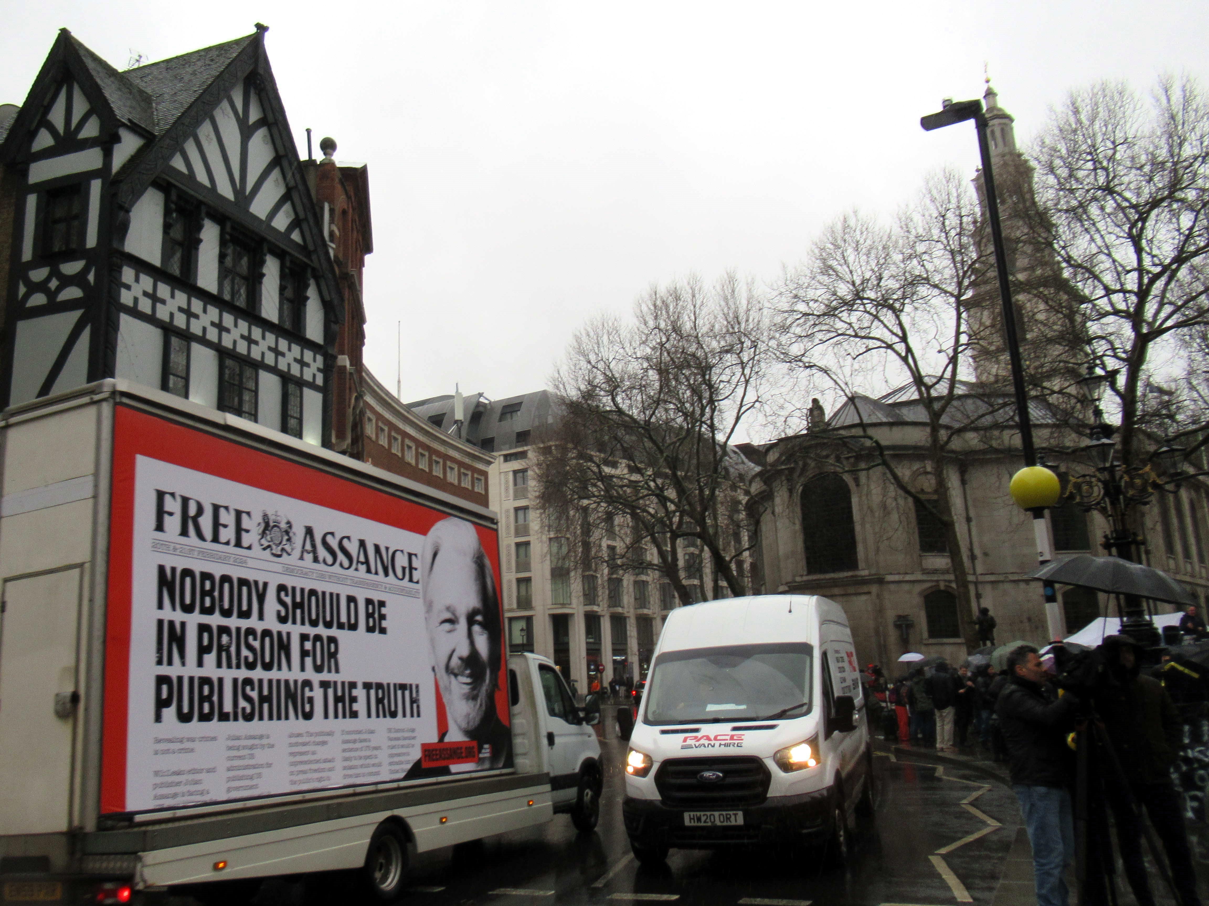 20.02.2024 - London, X-Day Julian Assange