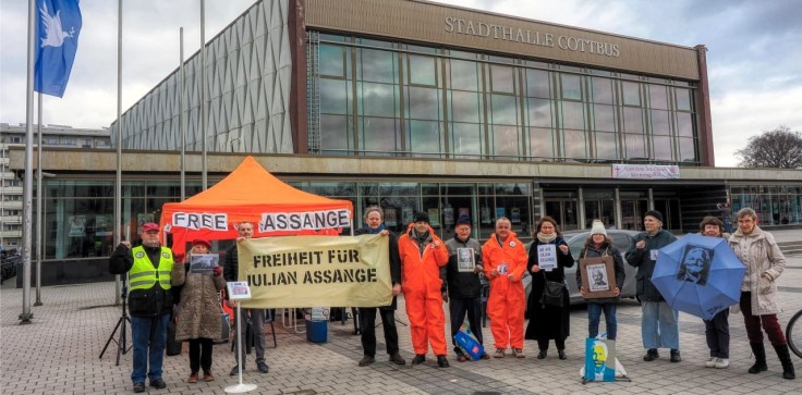 Free Assange Cottbus 