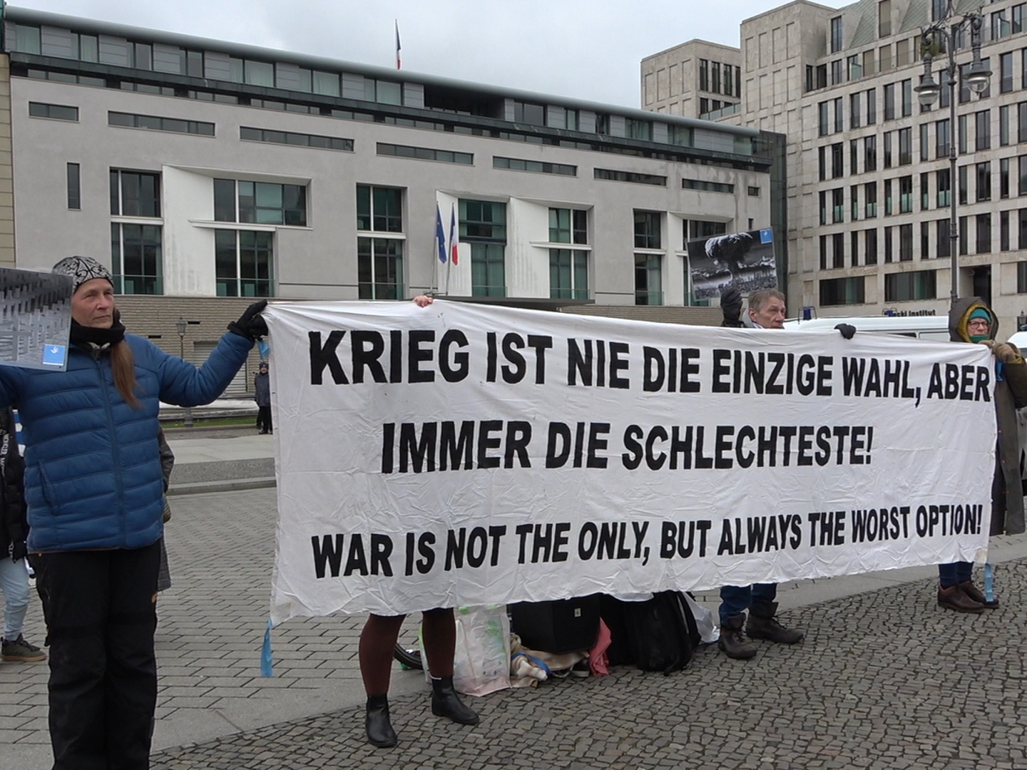 Streetaction4Peace, 02.03.2025 in Berlin