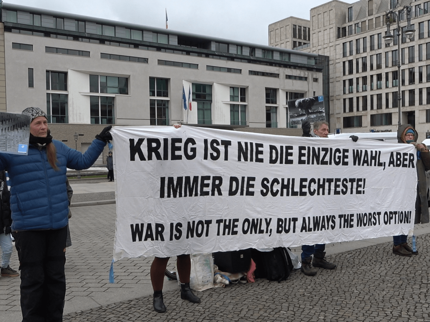 Streetaction4Peace, 02.03.2025 in Berlin