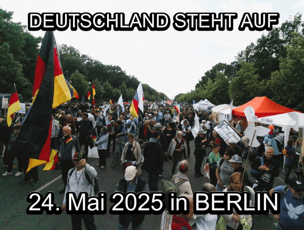 Deutschland steht auf - 25.04.2025 Berlin