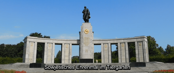 Sowjetisches Ehrenmal Tiergarten (Советский мемориал Тиргартен)

Straße des 17.Juni, 10785 Berlin